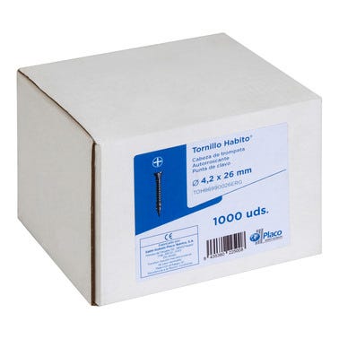 Bricomart TORNILLOS AUTORROSCANTES PLACA HÁBITO 26 MM 1000 UDS COMPRAR AHORA