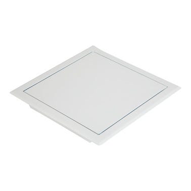 Bricomart TRAMPILLA METÁLICA BLANCA CLIC 20X20 CM 2025