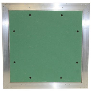 Bricomart TRAMPILLA DE INSPECCIÓN MARCO ALUMNIO Y PLACA DE YESO HIDRÓFUGA 40x40 CM