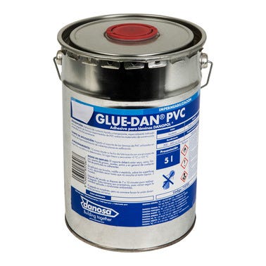 Bricomart ADHESIVO PARA SOPORTE GLUE-DAN PVC 5 L Descuento por venta flash