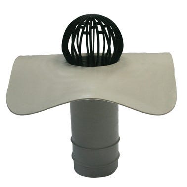 Bricomart CAZOLETA PVC SALIDA VERTICAL DIÁMETRO 90 MM