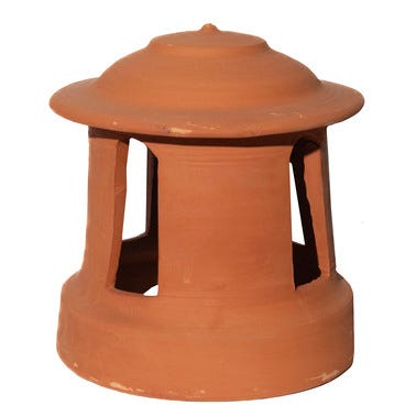 Bricomart CHIMENEA PARA TEJA DUNA ROJO Liquidación