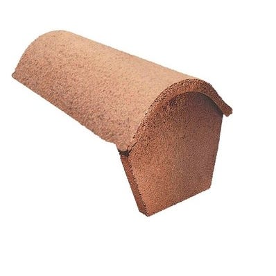 Bricomart FINAL DE CUMBRERA TEJA GREDOS ROJO VIEJO Envío gratis