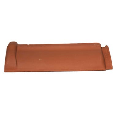 Bricomart TAPA CABALLETE/CUMBRERA UNIVERSAL TEJA CERAMICA ROJO En oferta