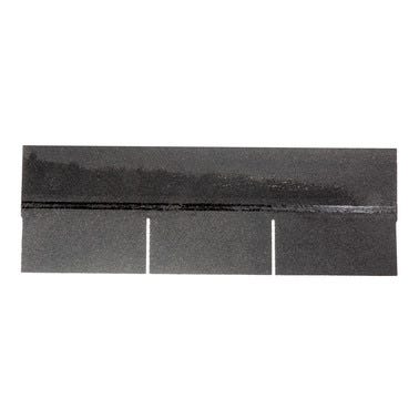 Bricomart TÉGOLA ASFÁLTICA CORTE RECTO NEGRO 3 M2 Libre de impuestos