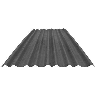 Bricomart PLACA BAJO TEJA BITUMINOSA MEDITERRÁNEO NEGRO 2X1 055 M Última moda