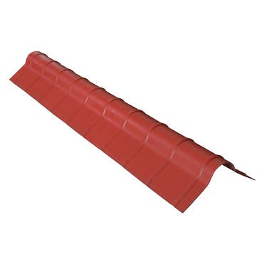 Bricomart CUMBRERA TEJA POLIVALENTE 1 20M ROJA
