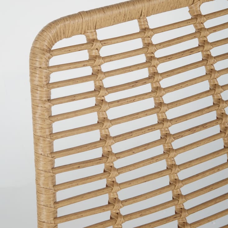 Maisons du Monde Selva BUSINESS - Silla de jardín profesional de resina y metal blanco Gran oferta