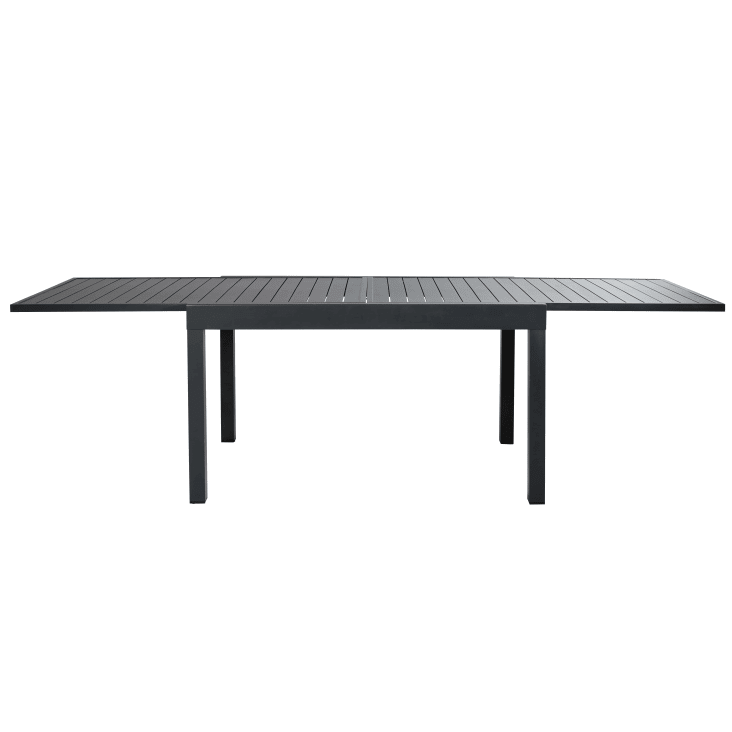 Maisons du Monde Extenso - Mesa extensible de aluminio gris antracita 6/12 personas 135/270 cm Oferta especial de fábrica