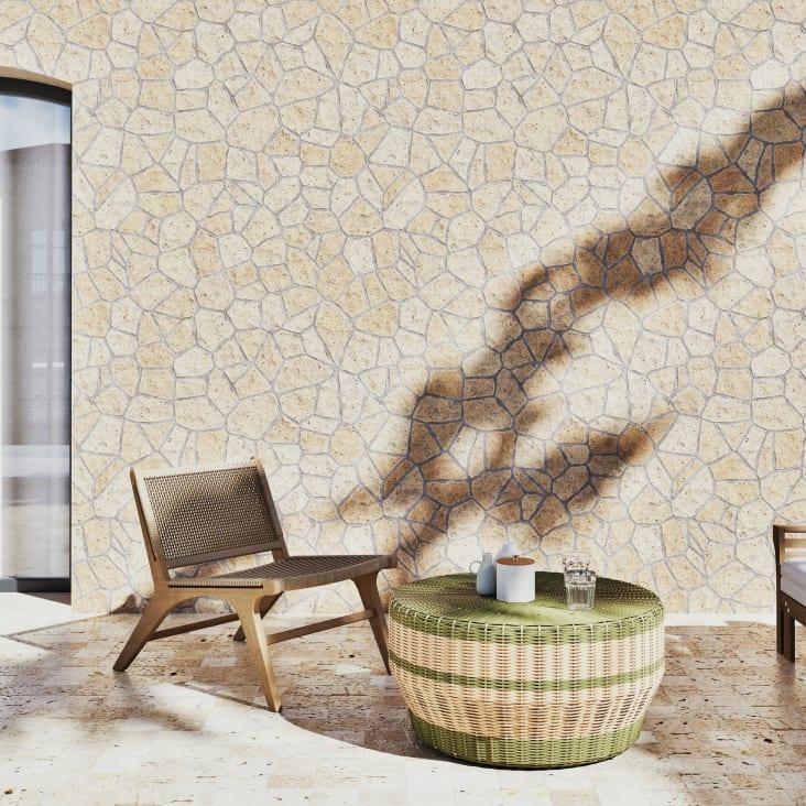 Maisons du Monde Nairobi - Sillón de jardín de resina trenzada y acacia maciza En línea