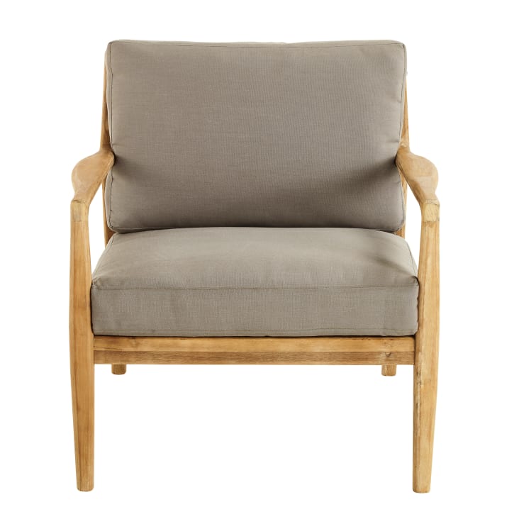 Maisons du Monde Indiana - Sillón de jardín de acacia maciza Outlet online