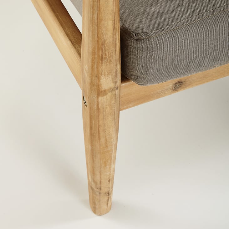 Maisons du Monde Indiana - Sillón de jardín de acacia maciza Outlet online