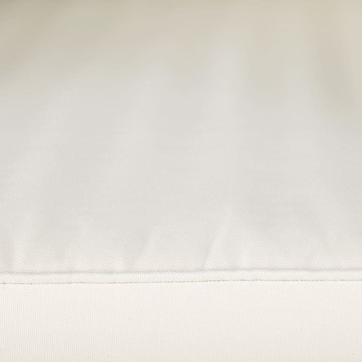 Maisons du Monde Sardaigne - Sillón de jardín de resina trenzada en beige y cojines reciclados crudo Envío gratis