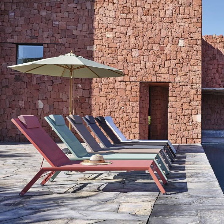 Maisons du Monde Yuzu - Hamaca de aluminio y tela plastificada terracota Envío internacional gratuito