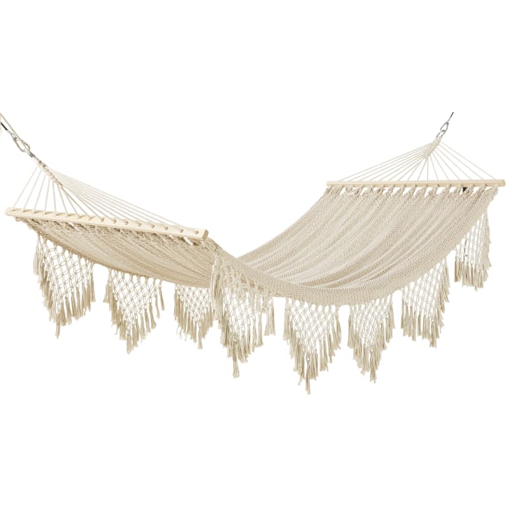 Maisons du Monde Happy Zen - Hamaca trenzada color crudo