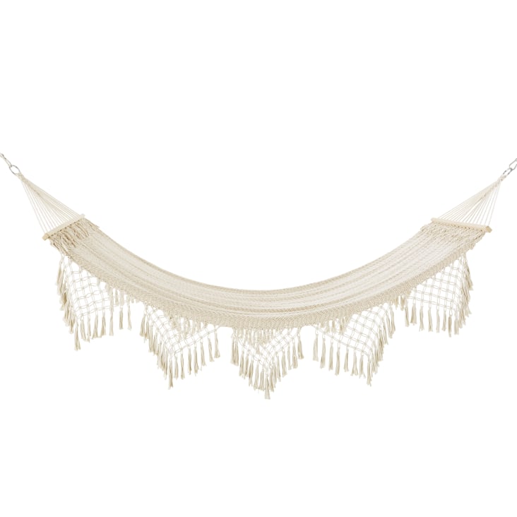 Maisons du Monde Happy Zen - Hamaca trenzada color crudo Gran oferta