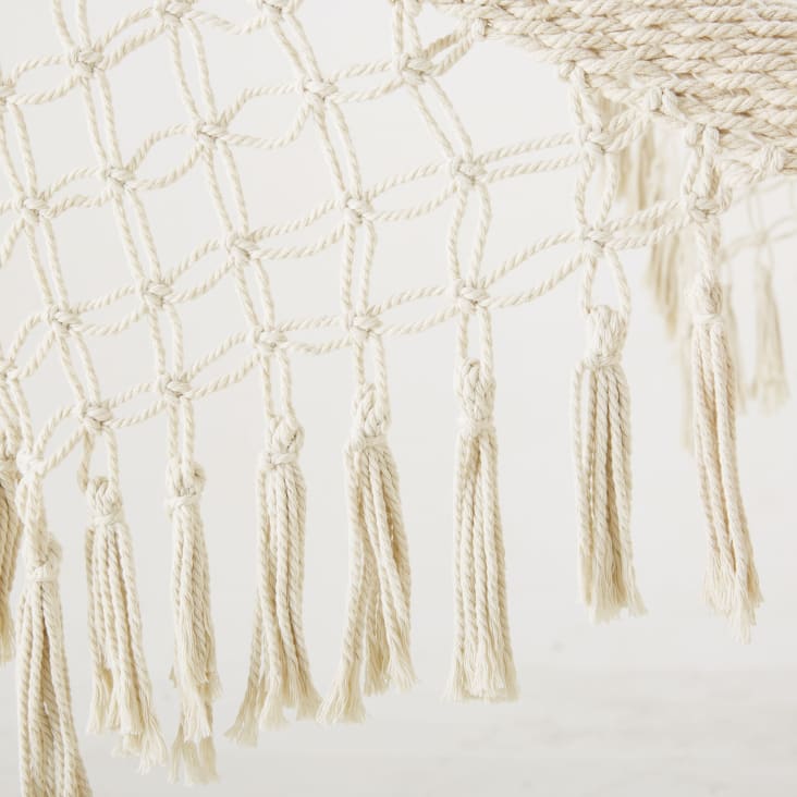 Maisons du Monde Happy Zen - Hamaca trenzada color crudo Gran oferta