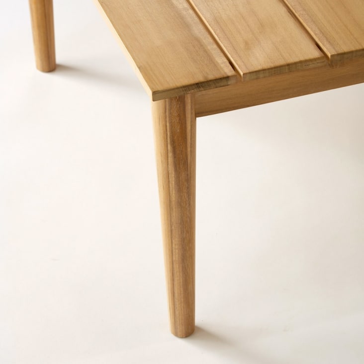 Maisons du Monde Galapagos - Mesa baja de jardín de acacia maciza Mejor oferta
