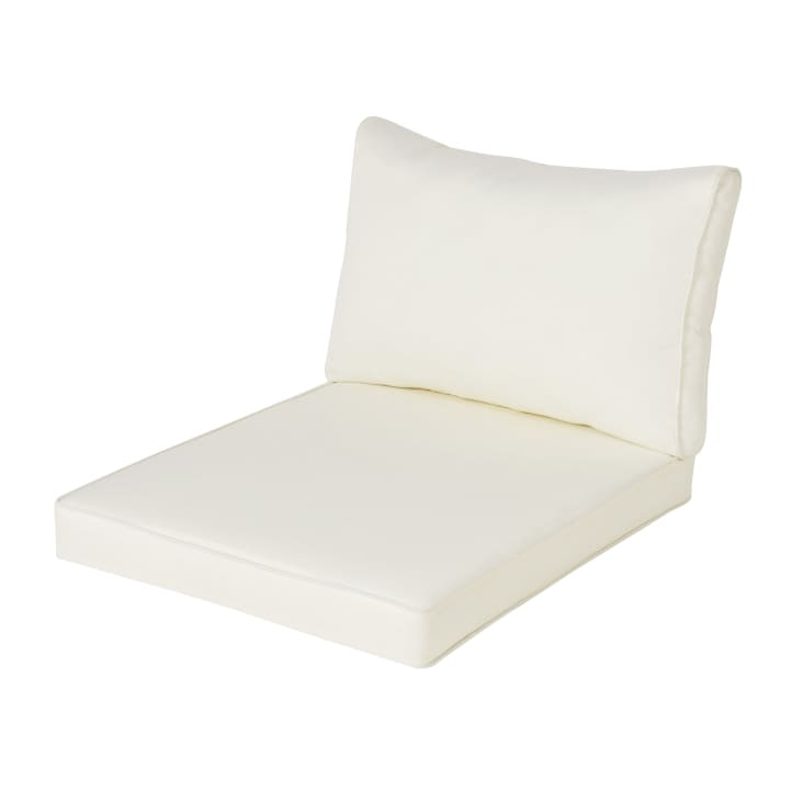 Maisons du Monde Isola - Cojines para sillón de jardín blancos L63 Solo queda un día