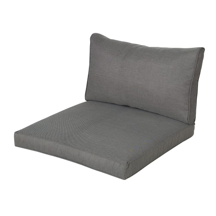 Maisons du Monde Isola - Cojines para módulo sin brazos de jardín gris oscuro Rebajas de fin de temporada