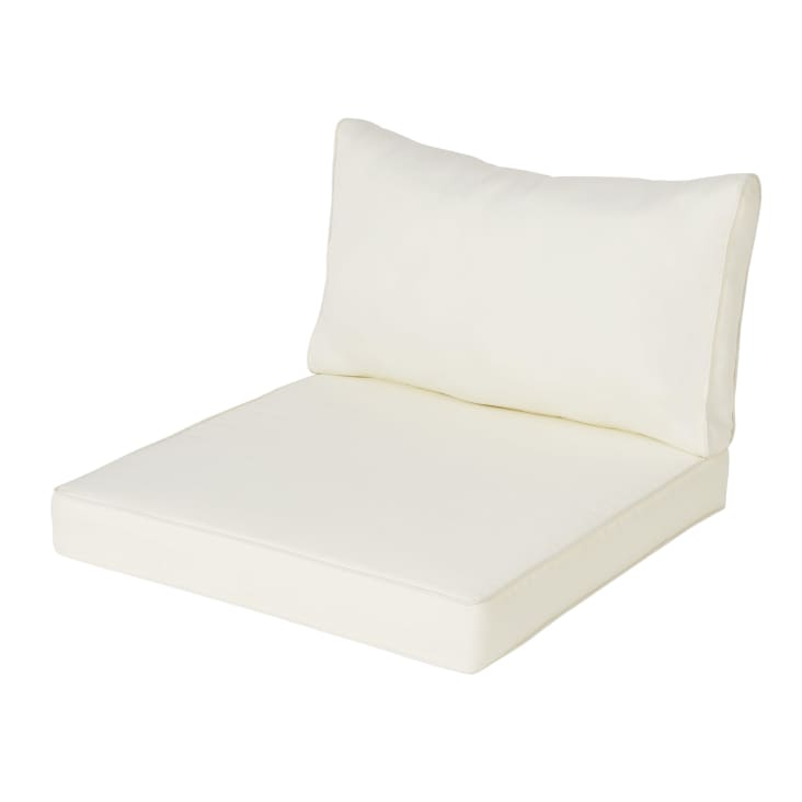 Maisons du Monde Isola - Cojines para módulo sin brazos de jardín blancos L74 Devoluciones gratuitas