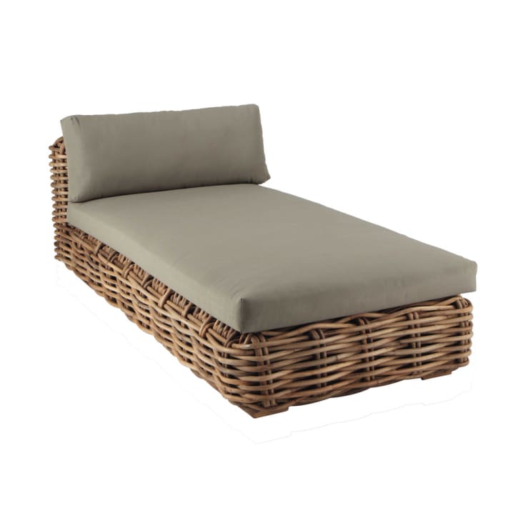 Maisons du Monde St Tropez - Chaise-longue de ratán 2025