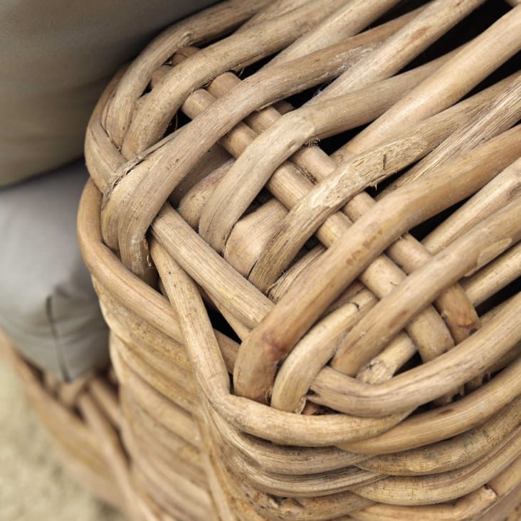 Maisons du Monde St Tropez - Chaise-longue de ratán 2025