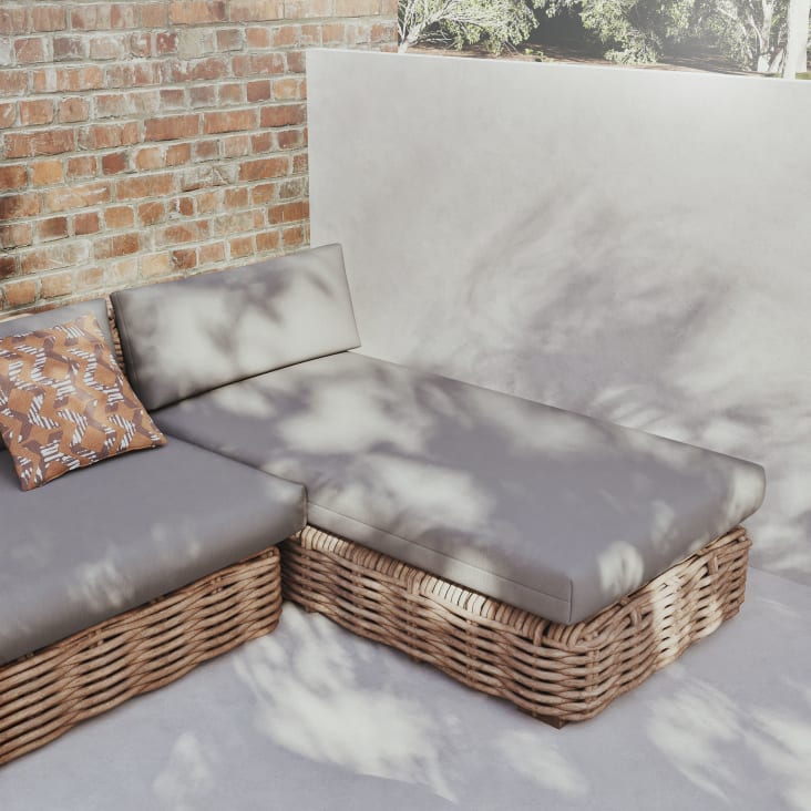 Maisons du Monde St Tropez - Chaise-longue de ratán 2025