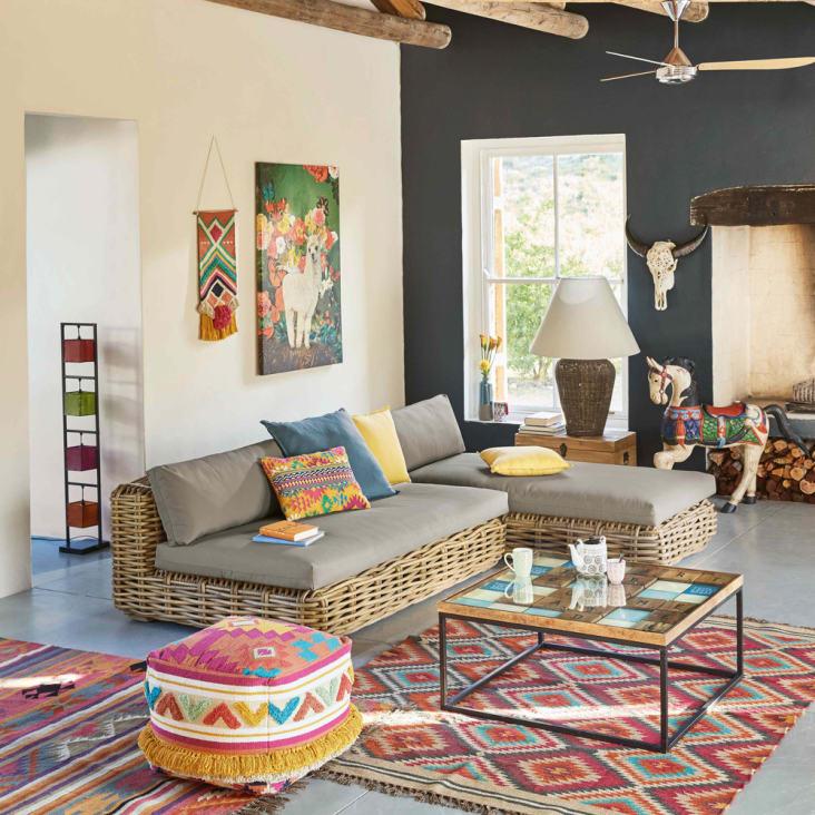 Maisons du Monde St Tropez - Chaise-longue de ratán 2025