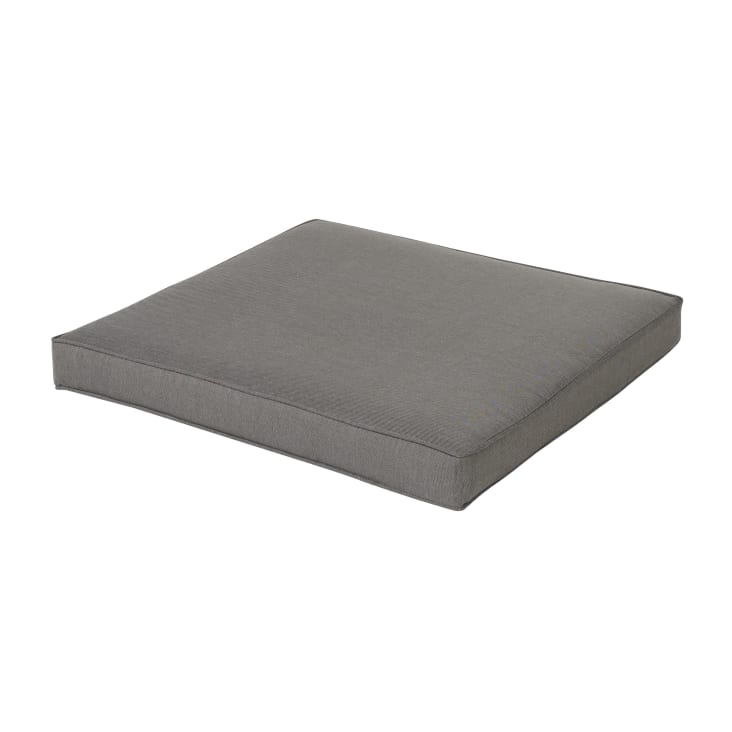 Maisons du Monde Isola - Cojín para puf de jardín gris oscuro Venta caliente