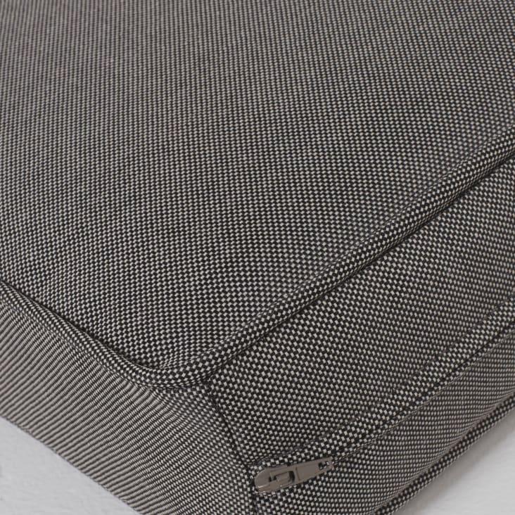 Maisons du Monde Isola - Cojín para puf de jardín gris oscuro Venta caliente
