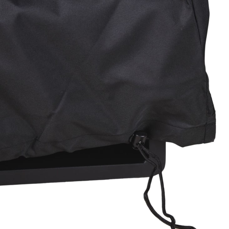 Maisons du Monde Puravida - Funda protectora para salón de jardín esquinero en negro 270 x 105 x 70 Descuento
