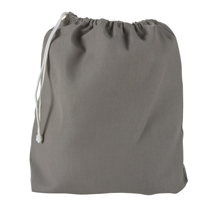 Maisons du Monde Relax - Funda de cojín de tela reciclada de color topo para sofá RELAX Oferta especial