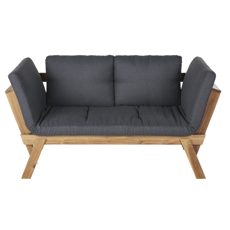 Maisons du Monde Relax - Funda de cojín para sofá de color gris antracita RELAX COMPRAR AHORA