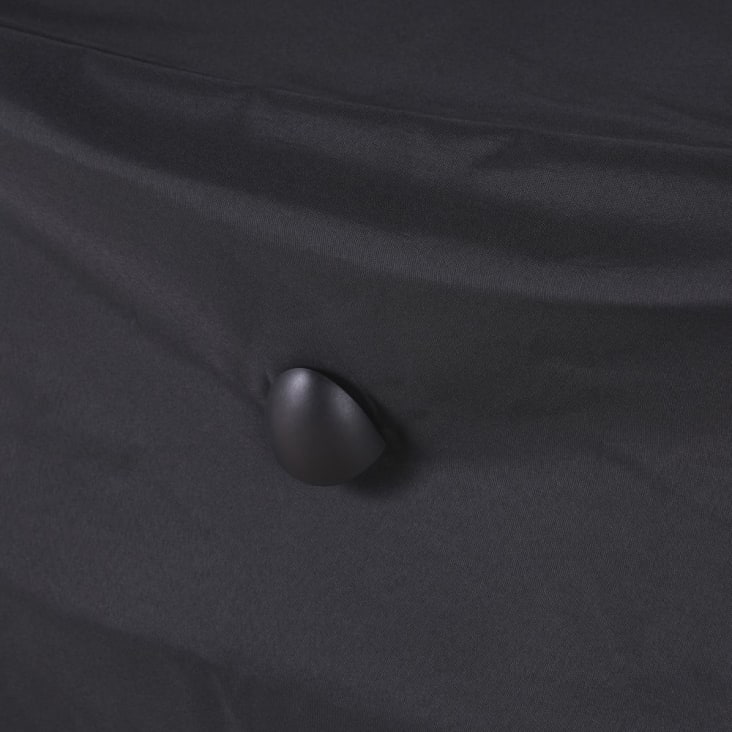 Maisons du Monde Puravida - Funda protectora para mesa de jardín rectangular en negro L. 310 ÚLTIMAS EDICIONES