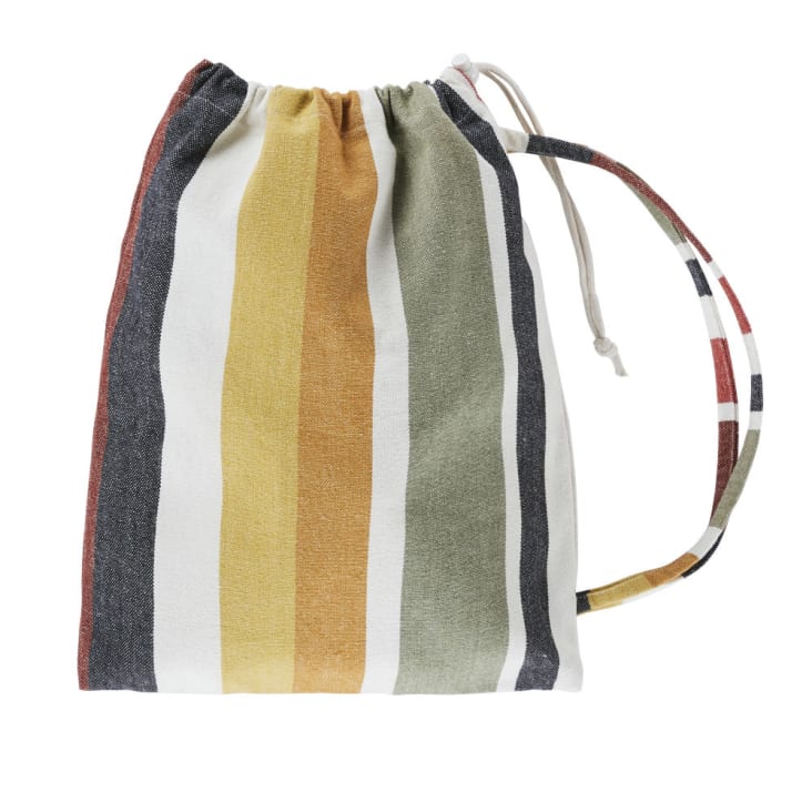 Maisons du Monde BENEDITO - Hamaca tejida de algodón reciclado y rayas multicolor 100x200 Oferta especial de fábrica