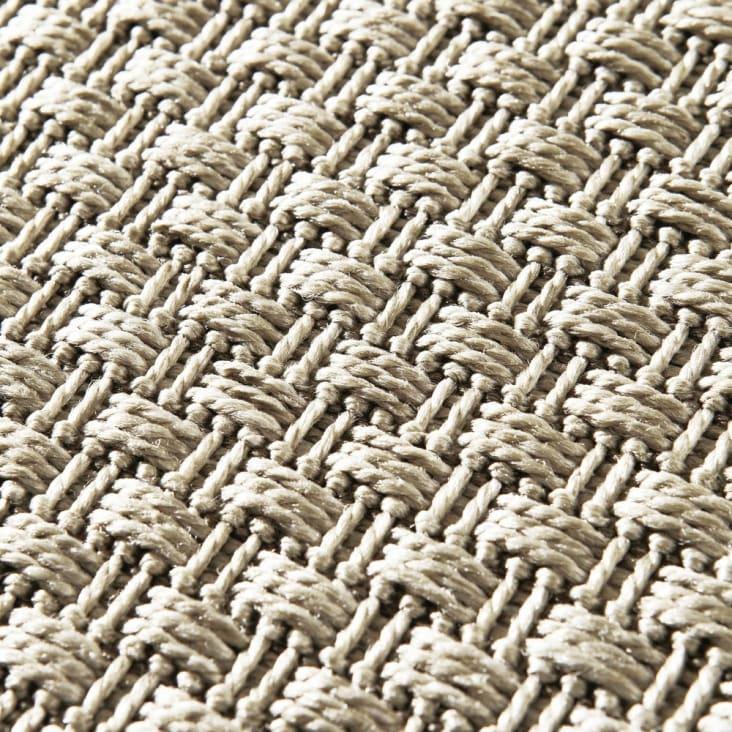 Maisons du Monde Dotty - Alfombra de polipropileno gris 180x270 Precio ultrabajo