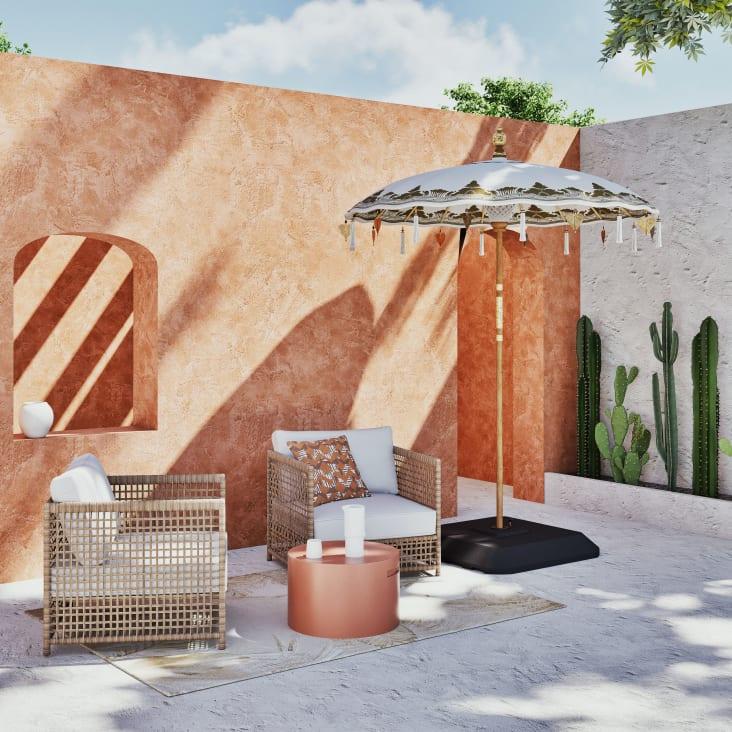 Maisons du Monde Aguadila - Bases para sombrilla con brazo extensible (x4) Envío gratis