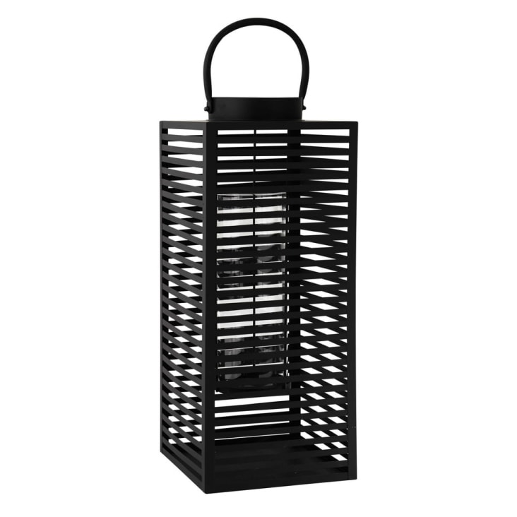 Maisons du Monde Elva - Farol de metal negro Al. 61cm ELVA