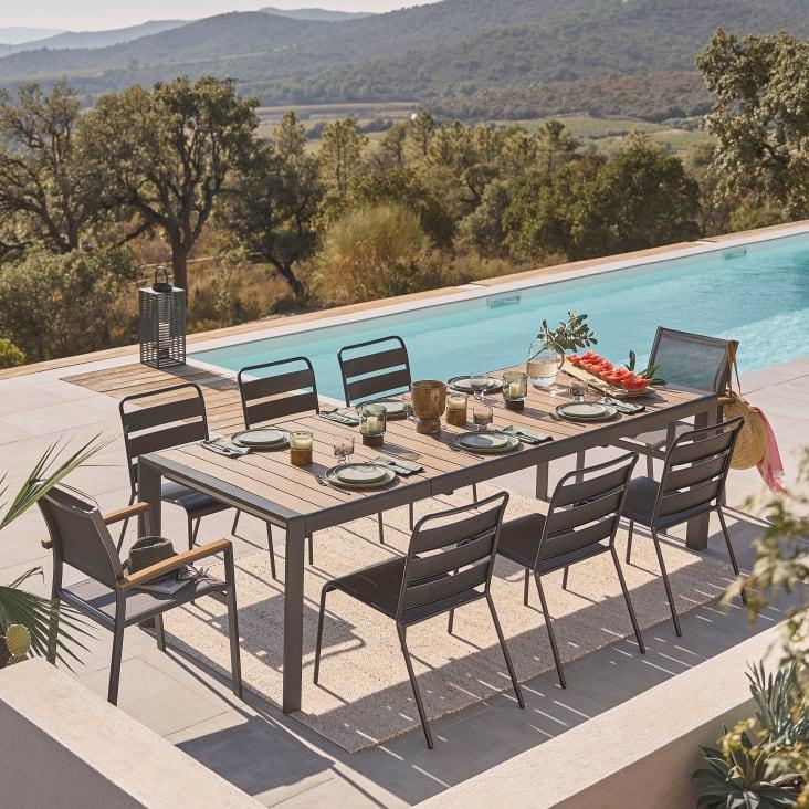 Maisons du Monde Elva - Farol de metal negro Al. 61cm ELVA Último día