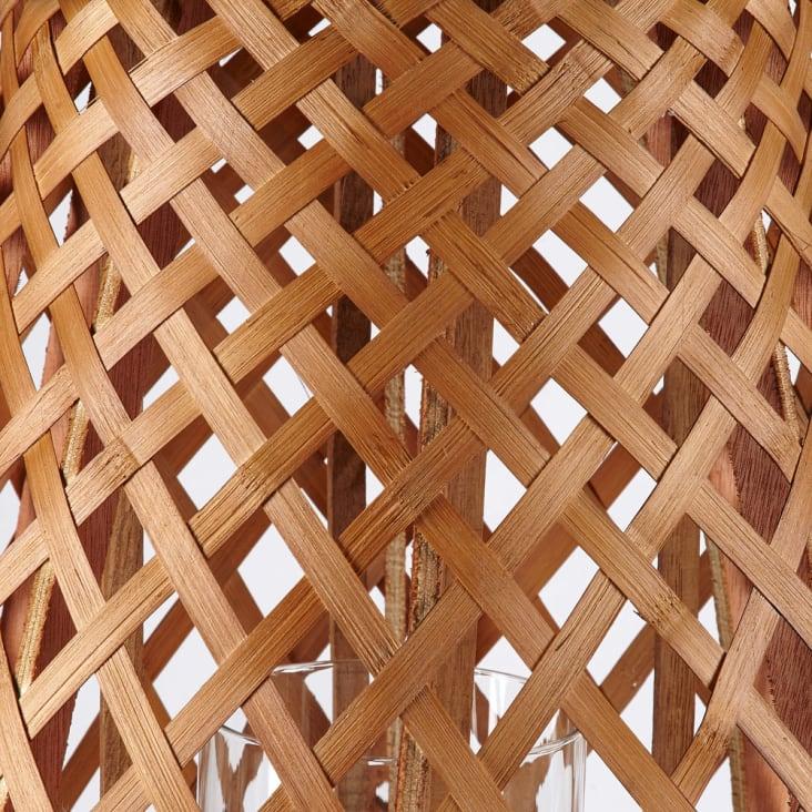 Maisons du Monde Zanzibar - Farol de bambú y cuerda Solo hoy