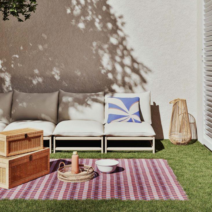 Maisons du Monde Mombasa - Farol de exterior beige Envío internacional gratuito