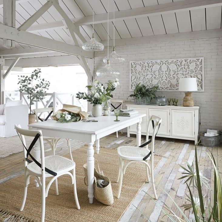 Maisons du Monde MARY - Eucalipto artificial con maceta trenzada Alt.176 Limitado a 3 días