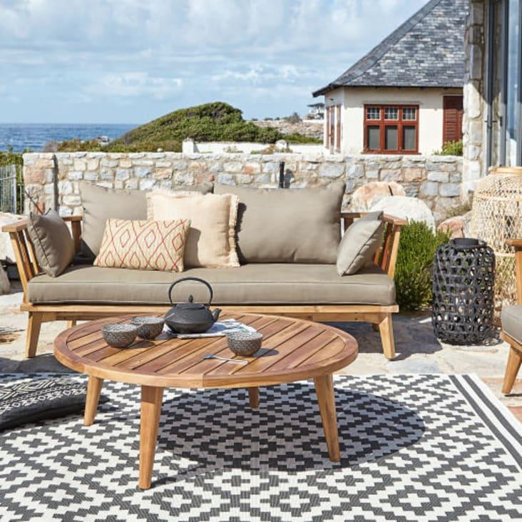 Maisons du Monde HATHI - Figura de elefante negro mate Alt.72 En línea