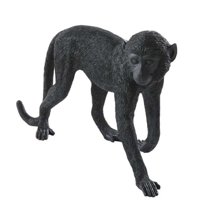Maisons du Monde ZIRA - Estatua de mono negro L.67 Outlet