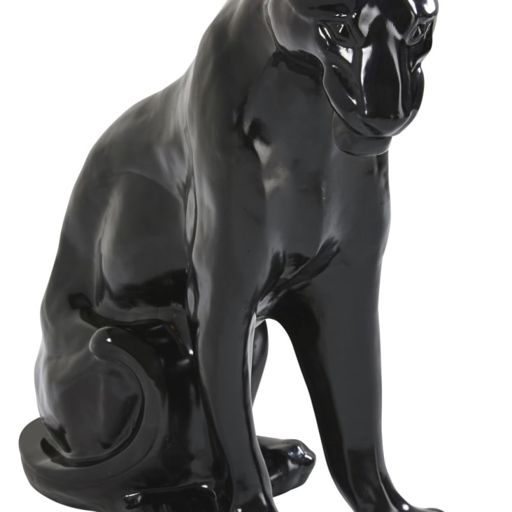 Maisons du Monde SUMATRA - Figura de pantera negra brillante Alt.70 Outlet online