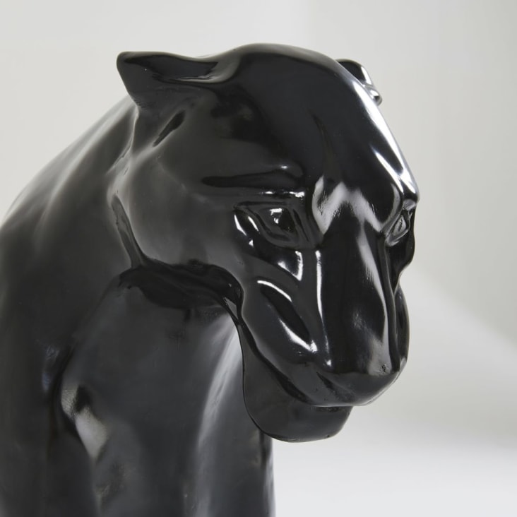 Maisons du Monde SUMATRA - Figura de pantera negra brillante Alt.70 Outlet online