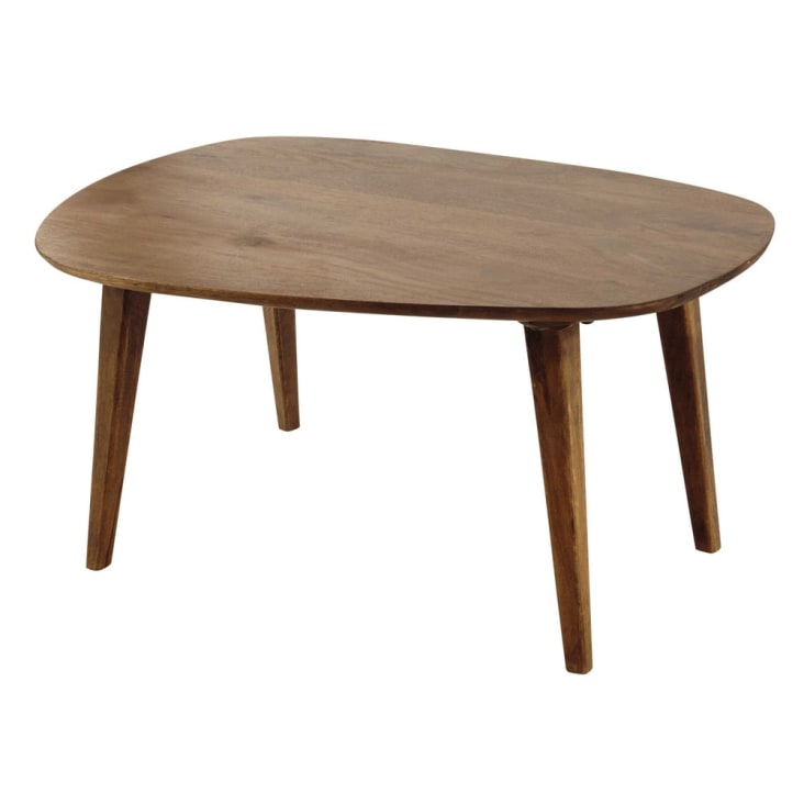 Maisons du Monde Janeiro - Mesa baja vintage de madera de mango L108 Oferta especial