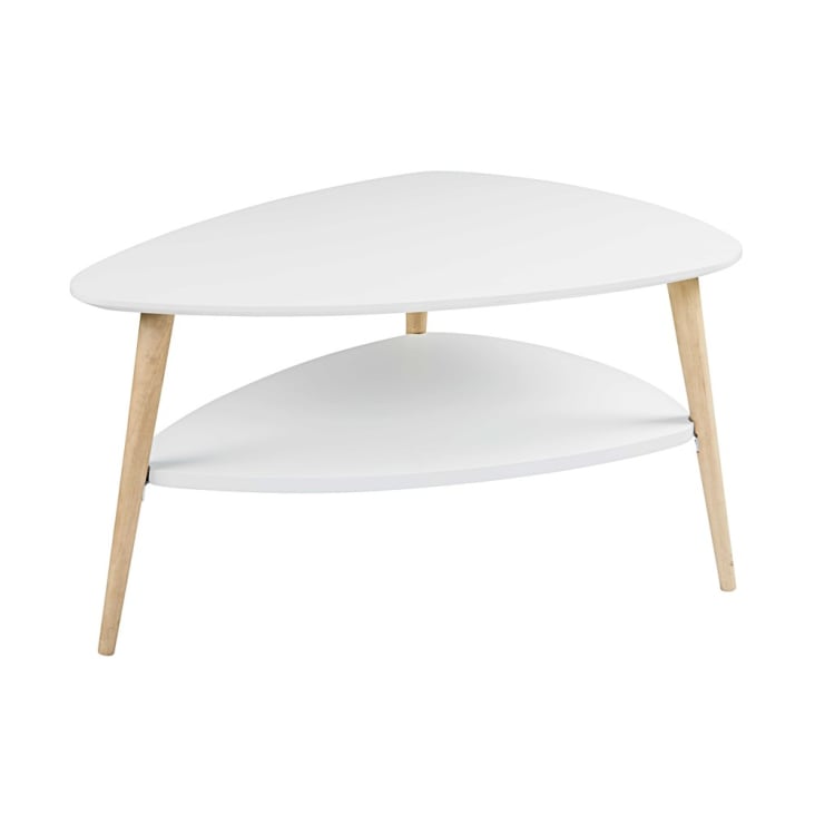 Maisons du Monde Spring - Mesa baja escandinava blanca