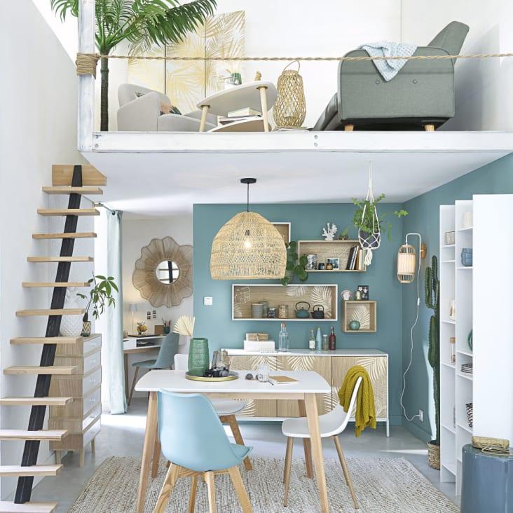 Maisons du Monde Spring - Mesa baja escandinava blanca Envío gratis
